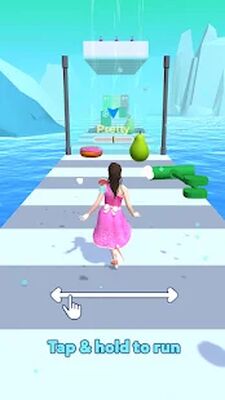Скачать взломанную Girl Runner 3D [Много монет] MOD apk на Андроид