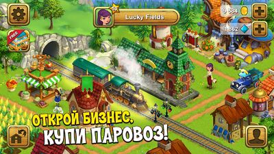 Скачать взломанную Ферма на русском: Lucky Fields [Мод меню] MOD apk на Андроид