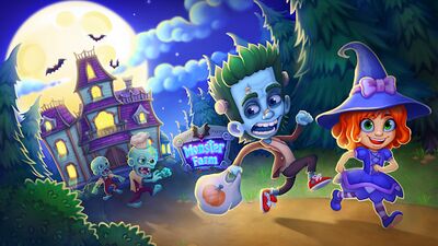 Скачать взломанную Monster Farm: Ферма - Хэллоуин [Мод меню] MOD apk на Андроид