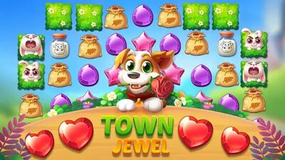Скачать взломанную Jewel Town - 3 наиболее подходящих уровня [Много монет] MOD apk на Андроид