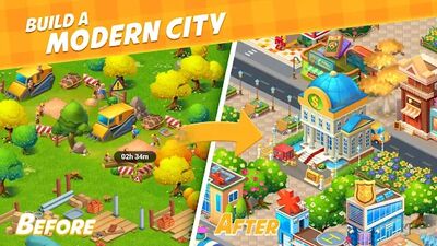 Скачать взломанную Farm City: Farming & City Building [Много монет] MOD apk на Андроид