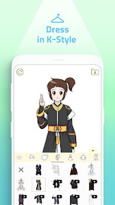Скачать взломанную ShinVatar: K-pop style mini-me [Бесплатные покупки] MOD apk на Андроид
