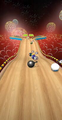 Скачать взломанную Sky Rolling Ball 3D [Бесплатные покупки] MOD apk на Андроид