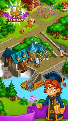 Скачать взломанную Farm Fantasy: Магическая Ферма и Волшебный Город [Мод меню] MOD apk на Андроид