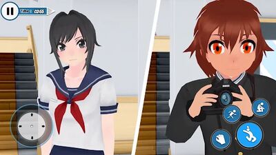 Скачать взломанную YUMI Anime High School Girl Life 3D : Japanese Sim [Мод меню] MOD apk на Андроид