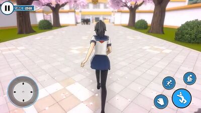 Скачать взломанную YUMI Anime High School Girl Life 3D : Japanese Sim [Мод меню] MOD apk на Андроид