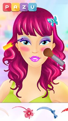 Скачать взломанную Салон макияжа для девочек [Много денег] MOD apk на Андроид
