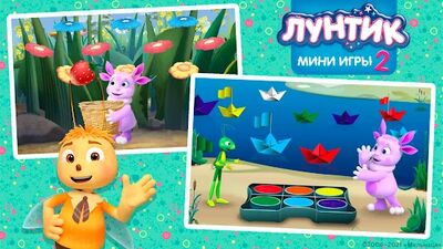 Скачать взломанную Лунтик: Мини-игры для детей [Много денег] MOD apk на Андроид