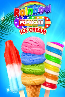 Скачать взломанную Rainbow Ice Cream & Popsicles [Много денег] MOD apk на Андроид