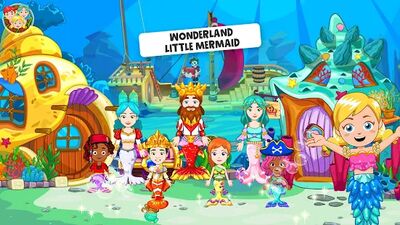 Скачать взломанную Wonderland: My Little Mermaid [Много денег] MOD apk на Андроид