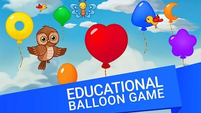 Скачать взломанную Balloon Pop: развивающие игры [Мод меню] MOD apk на Андроид