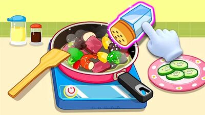 Скачать взломанную Панда-повар - кухня для детей [Мод меню] MOD apk на Андроид