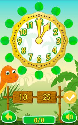 Скачать взломанную DinoTime: Обучение времени по часам для детей [Бесплатные покупки] MOD apk на Андроид