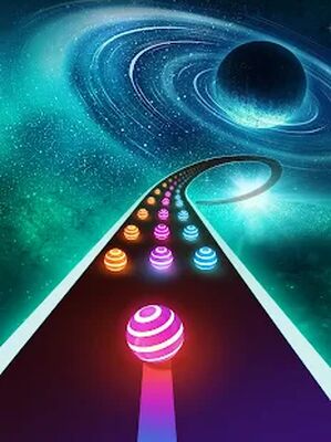 Скачать взломанную Dancing Road: Color Ball Run! [Бесплатные покупки] MOD apk на Андроид
