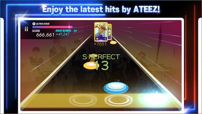 Скачать взломанную SuperStar ATEEZ [Бесплатные покупки] MOD apk на Андроид