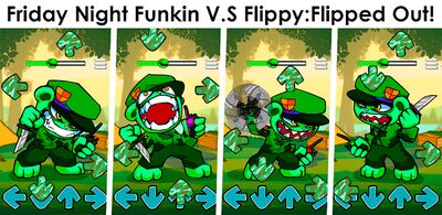 Скачать взломанную Friday Night Funkin V.S Flippy: Flipped Out FNF [Много монет] MOD apk на Андроид