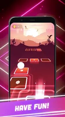 Скачать взломанную Hop Tiles 3D: Hit music game [Бесплатные покупки] MOD apk на Андроид