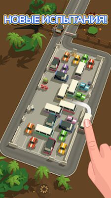 Скачать взломанную Parking Jam 3D [Бесплатные покупки] MOD apk на Андроид