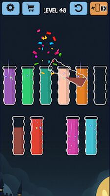 Скачать взломанную Water Color Sort [Мод меню] MOD apk на Андроид