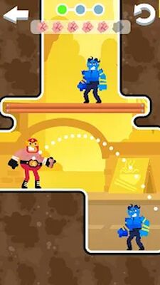 Скачать взломанную Punch Bob: файтинг-головоломки [Мод меню] MOD apk на Андроид
