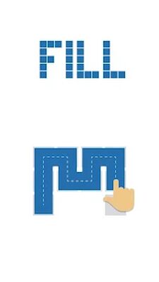 Скачать взломанную Fill - one-line puzzle game [Много денег] MOD apk на Андроид