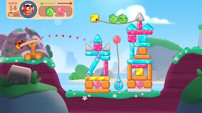 Скачать взломанную Angry Birds Journey [Мод меню] MOD apk на Андроид