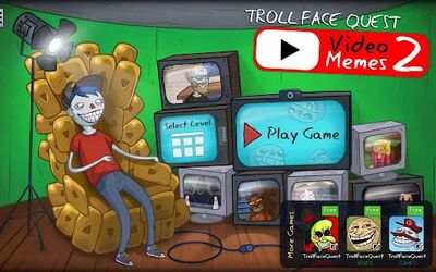 Скачать взломанную Troll Face Quest Video Memes 2 Streamer Influencer [Много монет] MOD apk на Андроид