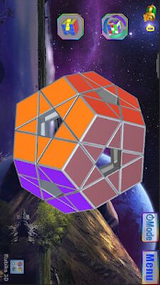 Скачать взломанную Rubiks 3D [Бесплатные покупки] MOD apk на Андроид