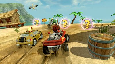 Скачать взломанную Beach Buggy Racing [Много денег] MOD apk на Андроид