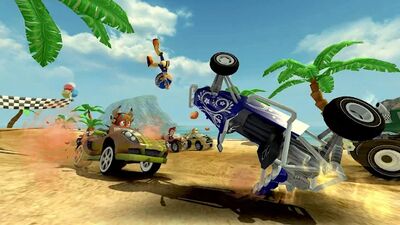 Скачать взломанную Beach Buggy Racing [Много денег] MOD apk на Андроид