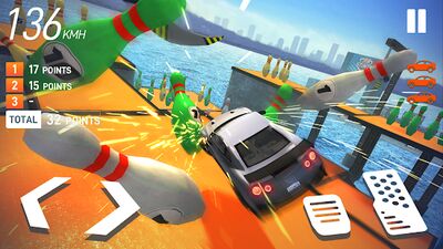 Скачать взломанную Car Stunt Races: Mega Ramps [Много монет] MOD apk на Андроид