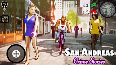 Скачать взломанную San Andreas Crime Stories [Бесплатные покупки] MOD apk на Андроид
