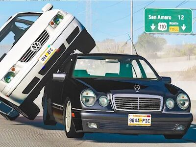 Скачать взломанную Realistic Car Crash Simulator [Много денег] MOD apk на Андроид