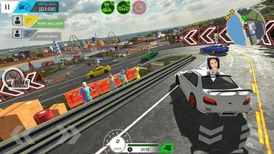 Скачать взломанную Car Drivers Online: Fun City [Много монет] MOD apk на Андроид