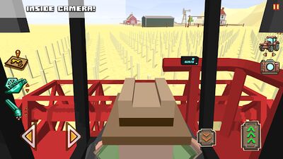 Скачать взломанную Blocky Farm Racing & Simulator - Тренажер фермы [Мод меню] MOD apk на Андроид