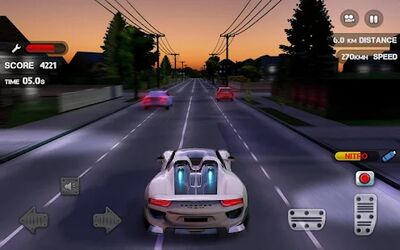 Скачать взломанную Race the Traffic Nitro [Мод меню] MOD apk на Андроид