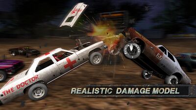 Скачать взломанную Demolition Derby: Crash Racing [Много денег] MOD apk на Андроид