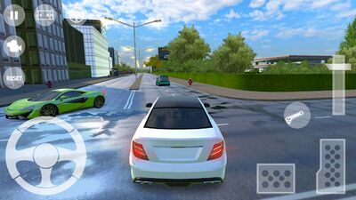 Скачать взломанную AMG C63 Driving Simulator [Бесплатные покупки] MOD apk на Андроид