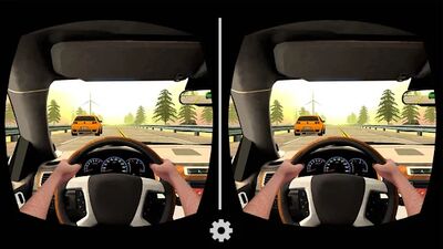 Скачать взломанную VR Traffic Racing In Car Drive [Много монет] MOD apk на Андроид
