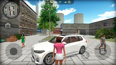 Скачать взломанную Car Simulator x7 City Driving [Много монет] MOD apk на Андроид