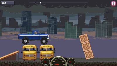 Скачать взломанную Drive or Die: Давить зомби Pixel Earn to Racing [Много монет] MOD apk на Андроид