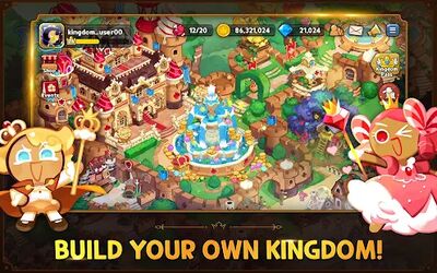 Скачать взломанную Cookie Run: Kingdom - Kingdom Builder & Battle RPG [Мод меню] MOD apk на Андроид