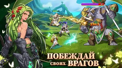 Скачать взломанную Mythic Heroes: Idle RPG [Бесплатные покупки] MOD apk на Андроид