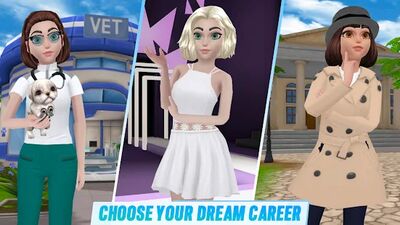 Скачать взломанную Virtual Sim Story: Dream Life [Бесплатные покупки] MOD apk на Андроид