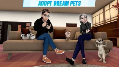Скачать взломанную Virtual Sim Story: Dream Life [Бесплатные покупки] MOD apk на Андроид