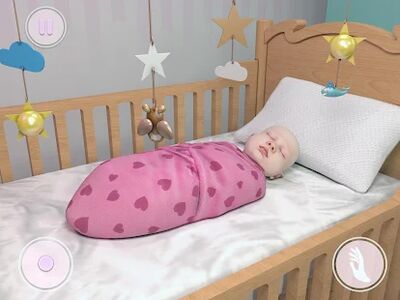 Скачать взломанную Pregnant Mother Simulator - Virtual Pregnancy Game [Много монет] MOD apk на Андроид
