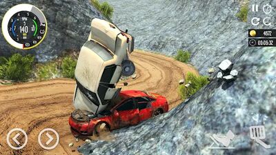 Скачать взломанную Beam Drive Car Crash Simulator 2021: Death Ramp [Бесплатные покупки] MOD apk на Андроид