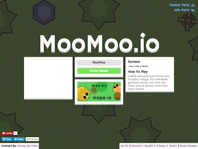 Скачать взломанную MooMoo.io (Official) [Много монет] MOD apk на Андроид