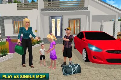 Скачать взломанную Single Mom Family Mother Life [Мод меню] MOD apk на Андроид