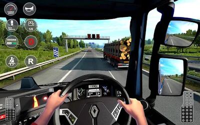 Скачать взломанную Euro Truck Transport Simulator [Много денег] MOD apk на Андроид